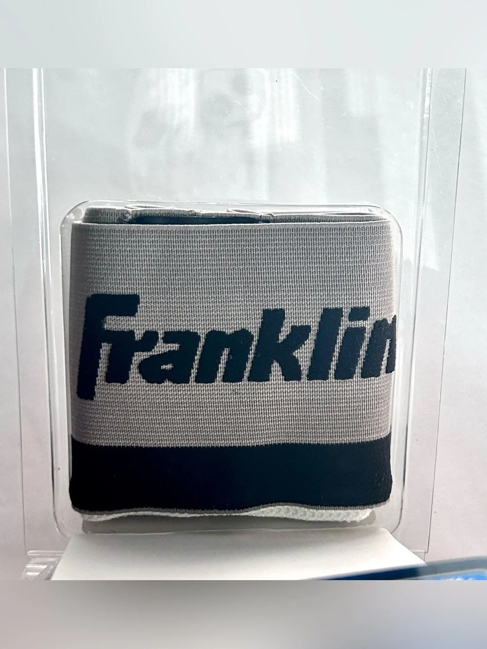 New Franklin Athletic Supporter Anti-Fungal Adult Large White Gray Waistband